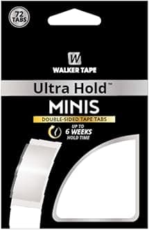 Walker Ultra Hold Mini Tab, Double Sided Tape, 72 pcs/pack, 2PK