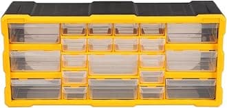 Alkon Component Organiser with Drawers (ACO22) Small Parts Storage | Jewellery | Pharmacy | Shop | Medicine | Nuts | Screws | Bolts | DIY | Clinic | Hospital | Multiple Drawers-22 Drawers