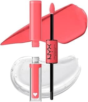 NYX Professional Makeup Lip Gloss, High Pigment, Long Lasting Lip Shine, No Transfer, Shine Loud, Glass Shine, Upto 16H Wear, Vegan Formula, Shade: 01 Born To Hustle