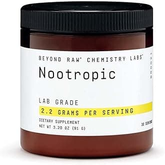 Chemistry Labs Nootropic Powder, Cognitive Enhancer and Memory Support, 30 Servings