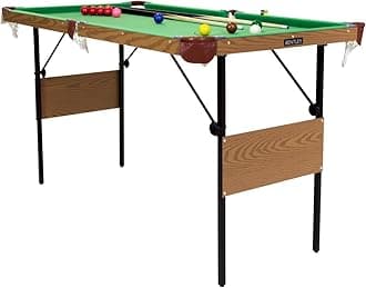 Charles Bentley 4ft 6in Snooker/Pool Table Green Including Balls & 2 Cues