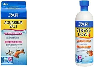 API Aquarium Care Bundle - Salt, Water Conditioner (67 oz, 16 oz)
