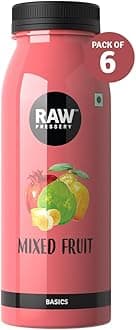 Raw Pressery Mixed Fruit Juice, 200 ml|Pack of 6