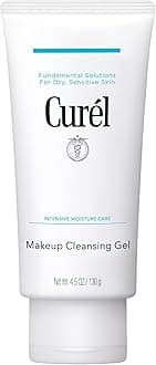 Curel Makeup Remover Cleansing Oil Gel for Dry, Sensitive Skin, 130ml