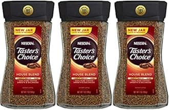 Nescafe Taster's Choice House Blend (light-medium) Instant Coffee Net Wt 12 Oz( 3 Pack)