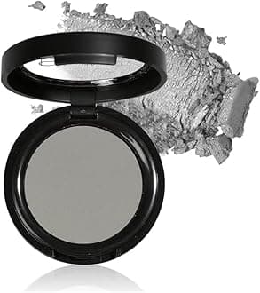 Single Matte Grey Eyeshadow,Pressed Fine Powder Eye Shadow,High Pigment Longwear Single Grey Eye Makeup for Day&Night (03)