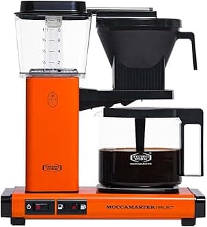 KBG Select, Coffee Machines, Filter Coffee, Orange, UK Plug, 1.25 Liters