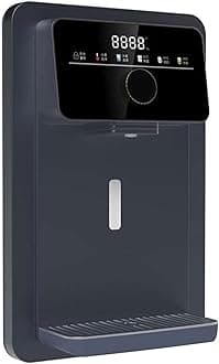 Hot Mains Fed Water Dispenser with Child Lock - Instant Hot Water Purifier for Office & Commercial Use - Touch Screen, Black