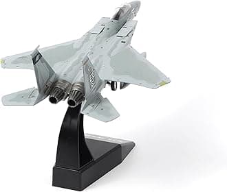 F-15C American Eagle Aircraft Model is a Twin-Engine 1:100 Metal die-cast Fighter Jet Model, Suitable for Collection and Gift-Giving Purposes.