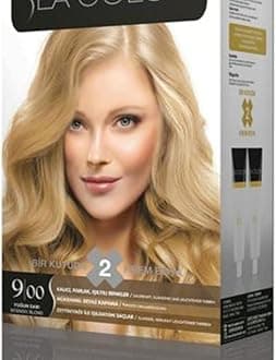Sea Color Permanent Hair Dye Set (2 tubes in a box) - Intense Very Light Blonde 9.00, 185ML