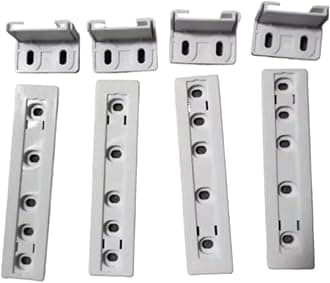 Refrigerator Door Sliding Guide Integrated Cupboard Built in kit,Fridge Door Slide Rail mounting kit