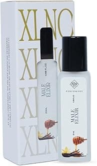 Le Male Elixir Perfume for Men, Premium Long-Lasting Fragrance with Lavender, Mint, Vanilla & Honey Notes, Fresh Extrait de Parfum for Men, 20ml