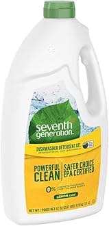 Seventh Generation Dishwasher Gel Lemon 2-pack; 42 Oz Each.