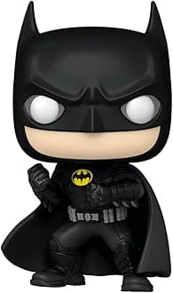 Funko POP! Movies: DC - The Flash - Batman - (Keaton) - DC Comics - Collectable Vinyl Figure - Gift Idea - Official Merchandise - for Kids & Adults - Comic Books Fans - Model Figure for Collectors