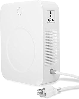 uyoyous 3000W Step Up Transformer 110v to 220v Converter Heavy Duty Power Converter 110 to 220 Step Up Voltage Converter for Hair Dryers, Kitchen Appliances & European Asian Devices Use in US