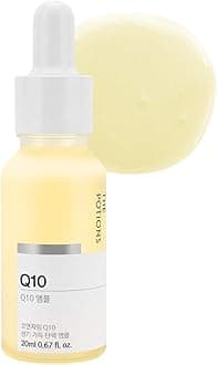 Q10 Ampoule For Face L Antioxidant And Collagen Support L Korean Skincare, Crueltyfree, Hypoallergenic 20Ml