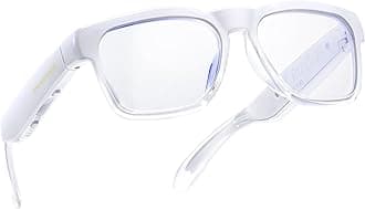 Bluetooth Glasses: Voice Control and Open Ear Style Smart Glasses to Listen Music & Calls, UV400 Protection Lens