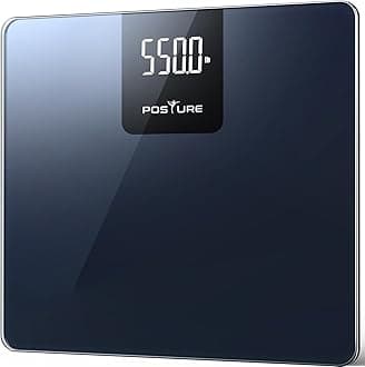 550lb Capacity Digital Bathroom Scale High Precision Body Weight Scale Extra Wide Platform Large LED Display, and Durable 8mm Tempered Glass Platform for Home