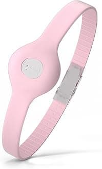 Divoti Sensor Cover Armband for Dexcom G7 | Adjustable, Trim-to-Fit CGM Holder | Adhesive-Free, Hypoallergenic Silicone | Secure, Comfortable Fit for Active Daily Wear & All Arm Sizes - Baby Pink