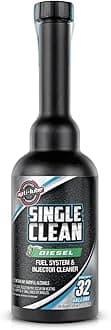Opti-Lube Single Clean Diesel Fuel System/Injector Cleaner: 1 8oz Bottle Treats up to 32 Gallons