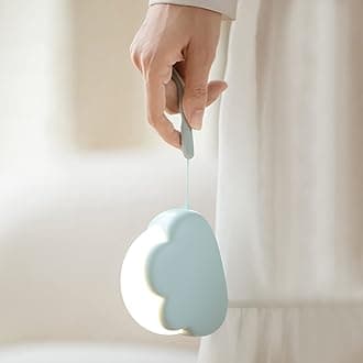 Annmore Cloud Night Light Portable for Baby Nursery Essentails Newborn Table Lamp Rechargeable Gadget Breastfeeding