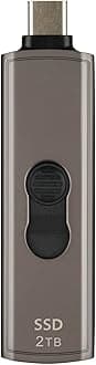 Transcend Portable SSD 2TB USB 10Gbps up to 1050 MB/s Type-C Metal Case TS2TESD330C
