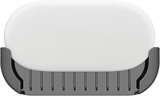 Mount for Google TV Streamer 4K - 2024 Google Streaming TV Box Holder Accessories with Dual Installation Options (Adhesive & Screw Drill Kit), Overheating Prevention (Black)