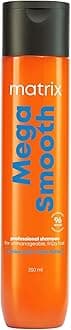 - Mega Smooth Professional Shampoo with Shea Butter & Amino Acids, for Frizzy Hair | Max Smoothness for 4 Days | | Used by 1 Lakh Hairstylists*| For All Hair Types | Paraben Free, 350ml