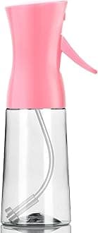 Spray Bottle,Fine Mist Spray for Hair,Ultra-Fine Continuous Spray Bottle for Skincare,Plant Care,Pet Grooming,Cleaning, Refillable Spray Container,Christmas Gift (1Pcs Light Pink 6.8oz)