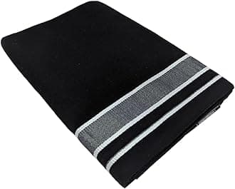 Dhoti for men cotton - Black