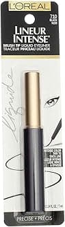 Lineur Intense Brush Tip Liquid Eyeliner, Black [710] 0.24 oz (Pack of 3)