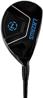 LAZRUS GOLF Premium Hybrid Golf Clubs for Men - 2,3,4,5,6,7,8,9,PW Right Hand & Left Hand Single Club, Graphite Shafts, Regular Flex