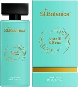 St.Botanica Luxury Amalfi Citrus Perfume | Luxury Perfume For Women | Long Lasting Perfume With Amalfi Lemon, Gardenia & White Honey | Citrus & Floral Scent | Eau De Parfum | Long Lasting EDP Fragrance Scent | 100 ml