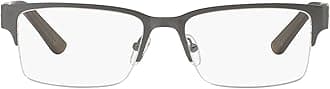 Armani Exchange mens Ax1014 Rectangular Prescription Eyewear Frames