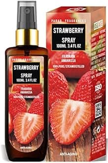 Parag Fragrances Essential Oil Room Spray Perfume For 24 Hours Freshness & Fragrance at Home/Spreading Positive Energy, Best For Relaxation, Air Freshener / 100ml (Strawberry)