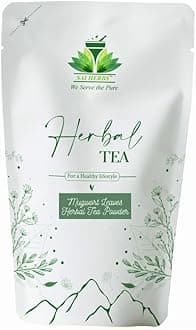 SAI HERBS Mugwort Leaves Raw Tea Powder - Artemisia Argyi Leaves Raw Tea Powder - Good for Hair & Skin - For a Healthy Lifestyle - Luxury Herbal Tea Powder - Pure & Natural (100 Grams)