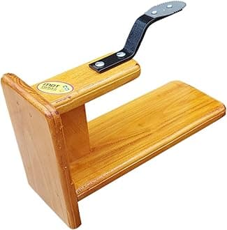 Table Top Polished Wooden Coconut Scraper Grater Shredder Movable Chirava (Jack Wood)