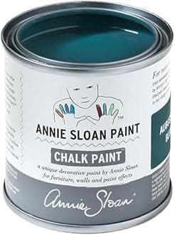 Chalk Paint® (Aubusson Blue, 120 ml/4.06 Fl Oz) a unique decorative paint for furniture, cabinets and home décor with no sanding or priming