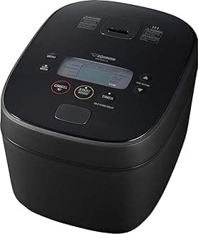 NW-QAC18 Induction Rice Cooker and Warmer, 10 Cup Capacity, 10.375 x 13.375 x 9