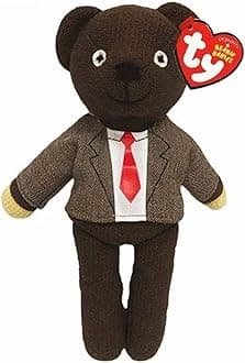 Mr Bean Teddy Jacket & Tie - Ty Beanie