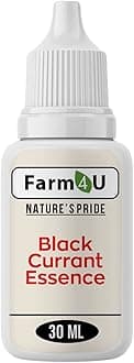 FARM4U Black Currant Flavour Baking Essence for Cake, Ice-Cream, Chocolates, Milkshakes- 30ML ( Use 2-3 Drops Essence for 250 Grm Cake)