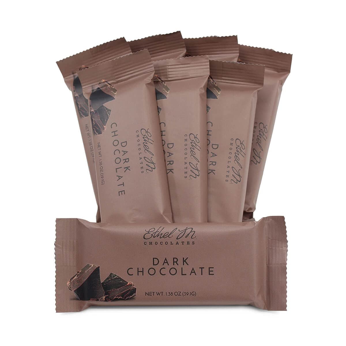 Chocolates Premium Dark Chocolate Bars, Individually Wrapped Chocolate Candy Bars, for Gifting, Holidays & Everyday Indulgence (8 Pieces)