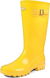 Women's Tall Rain Boots Garden Boots Waterproof Wellington Rubber Boots