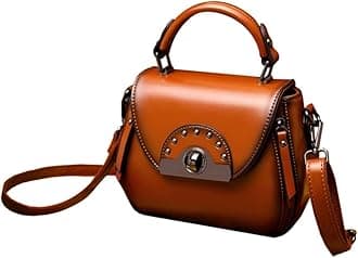 LuxuryM Premier Small PU Crossbody Leather Shoulder Bag/Handbag for Women With Adjustable and Removable Strap