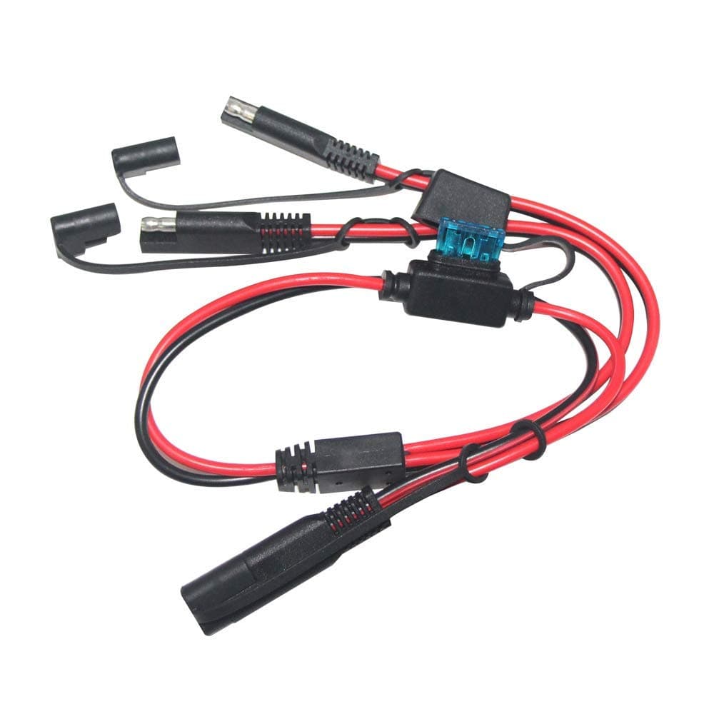 1.6FT SAE to SAE Y Splitter Extension Cable