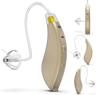 BlaidsX Pro Programmable Hearing Aids for Adults with Mobile App Hearing Test & Noise Cancellation, Hearing Aids for Seniors with Bluetooth, Dual Mic & 48 DSP Channels | USA-Made Multi Core Processor