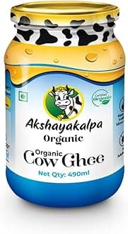 Akshayakalpa Cow Ghee – 195 grams(6.59 fl oz)