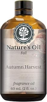 Autumn Harvest Fragrance Oil (60ml) for Diffusers, Soap Making, Candles, Lotion, Home Scents, Linen Spray, Bath Bombs, Slime