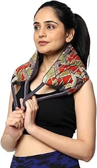 Oscar Home Microwavable Heating Pad for Menstrual Pain Relief, Moist Heat for Cramps, Muscles, Joints, Back, Neck and Shoulders, Heat Compress Pillow, Hot and Cold Therapy (Design 3)