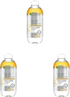 GarnierMicellar Cleansing Water, Oil-Infused, 400ml (Packing May Vary). (Pack of 3)